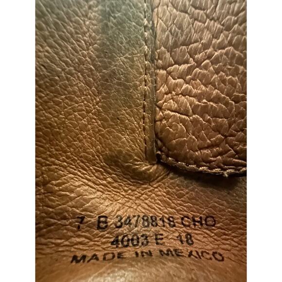 Frye women’s Vicky Engineer leather boots dark brown sz 7B - Picture 9 of 9